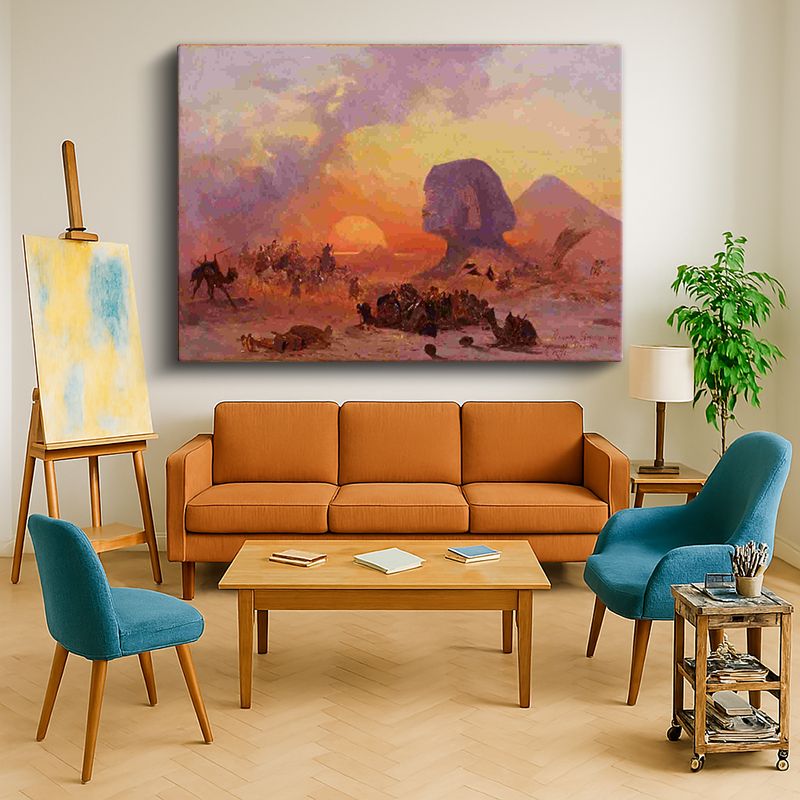 Ressam Kanvas Tablo 471